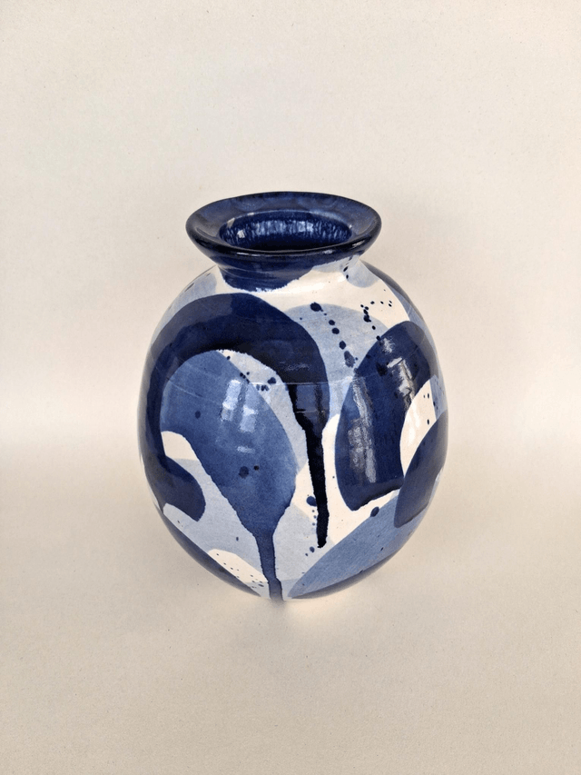 Blue Shades Vase 2