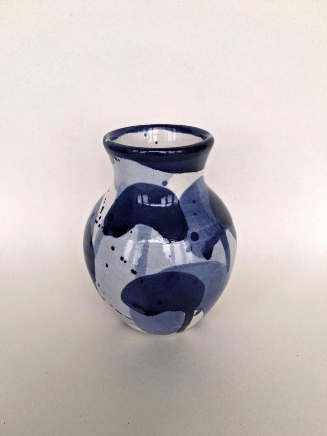 Blue shades vase 4
