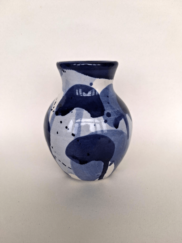 Blue shades vase 4