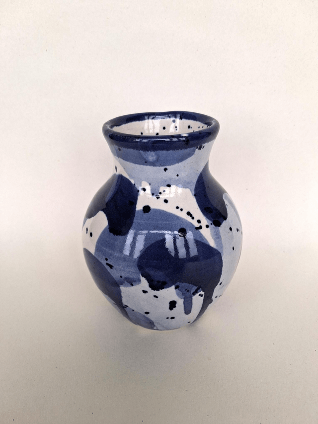 Blue shades vase 4
