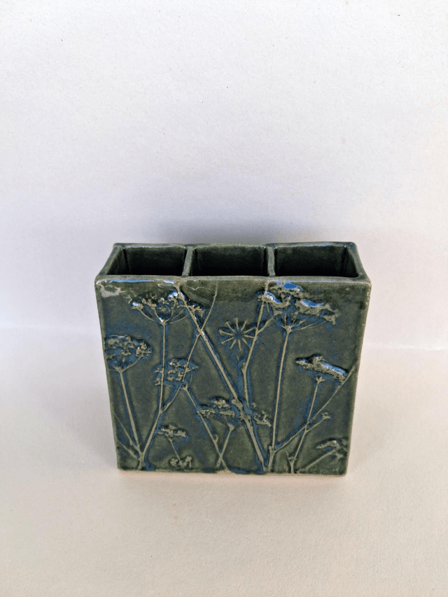 Rectangular plant vase 2