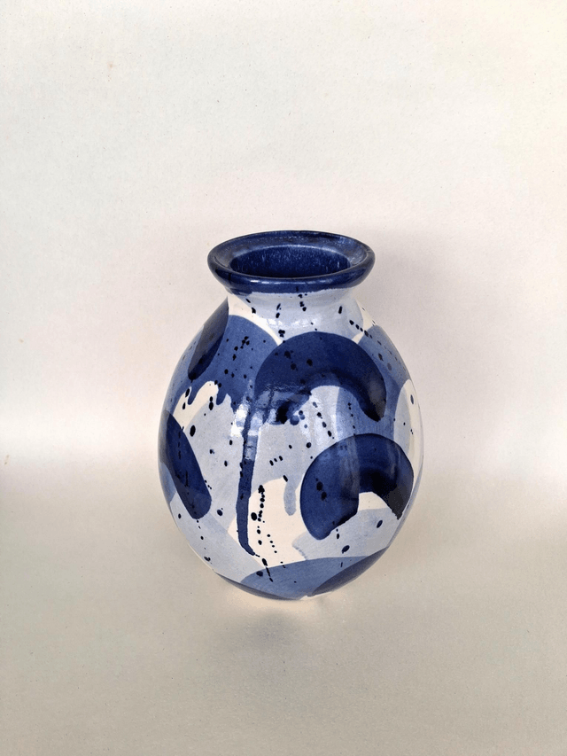Blue Shades Vase 3