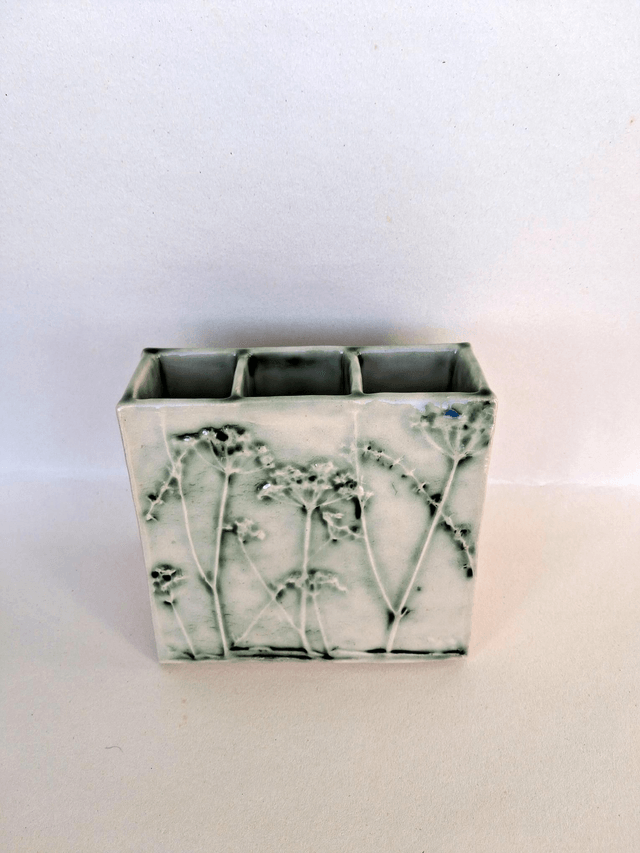 Rectangular plant vase 1