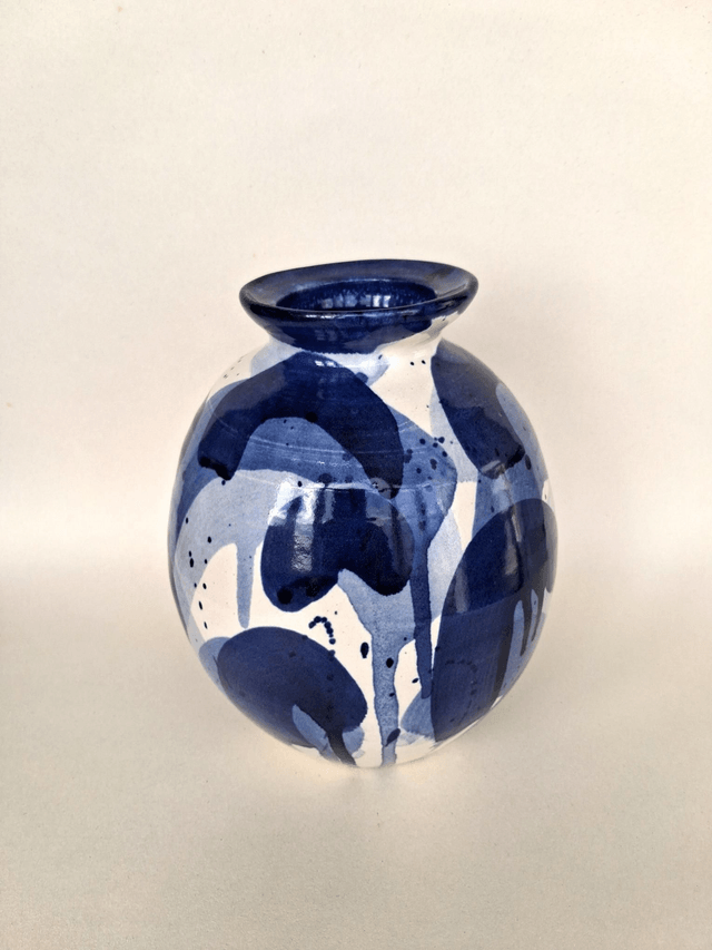 Blue Shades Vase 2