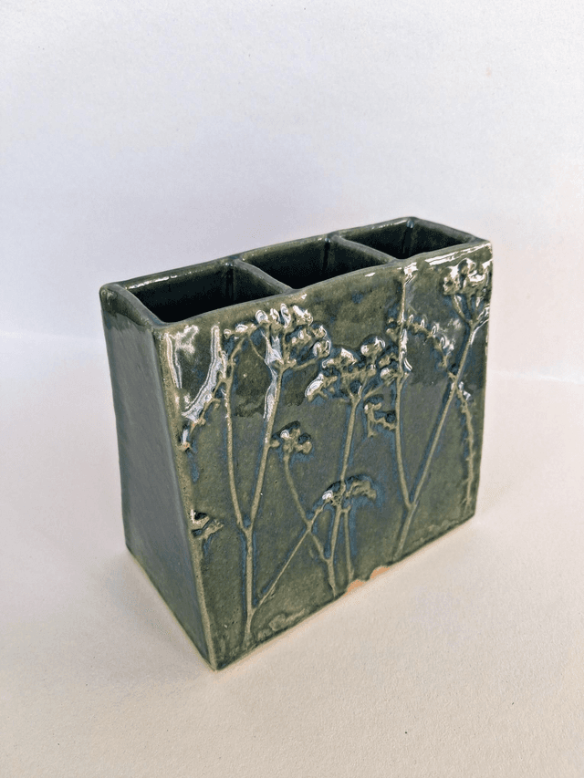 Rectangular plant vase 2